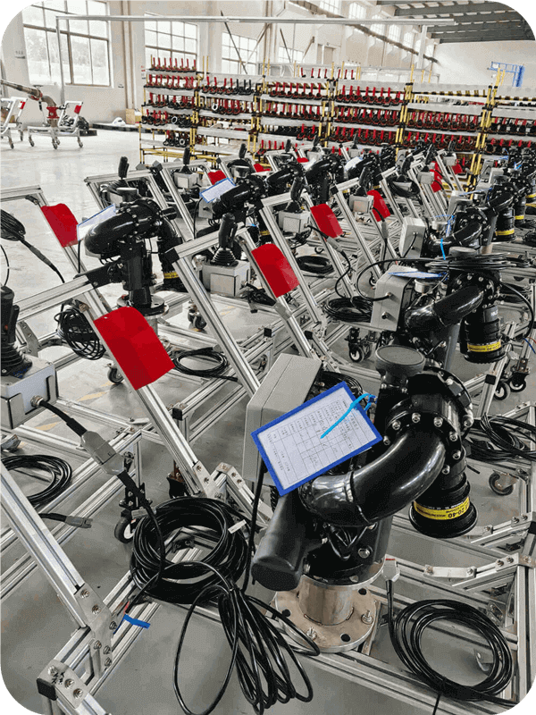 Actualización del progreso del pedido: su nuevo pedido de monitor de incendios eléctrico personalizado PSKD20-40 ha sido inspeccionado y enviado